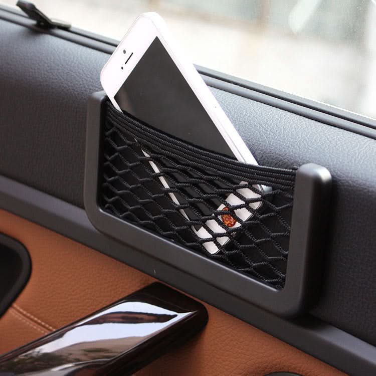 Multifunctional Car Phone Storage Net – Air Vent Organizer