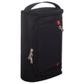 Waterproof Oxford Cloth Toiletry Bag for Business Trips & Travel - Black