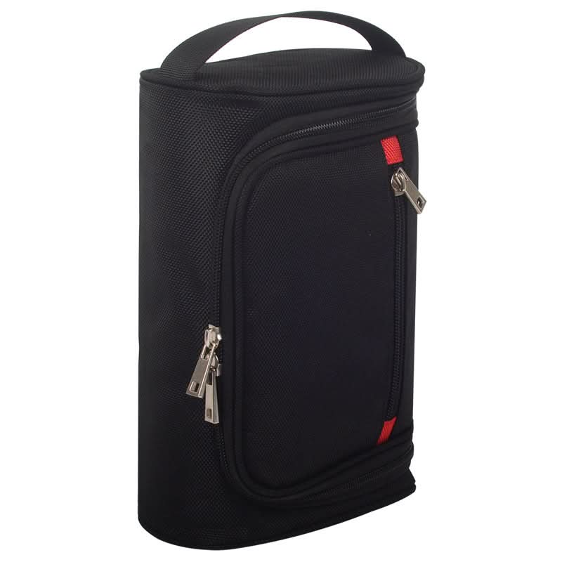 Waterproof Oxford Cloth Toiletry Bag for Business Trips & Travel - Black