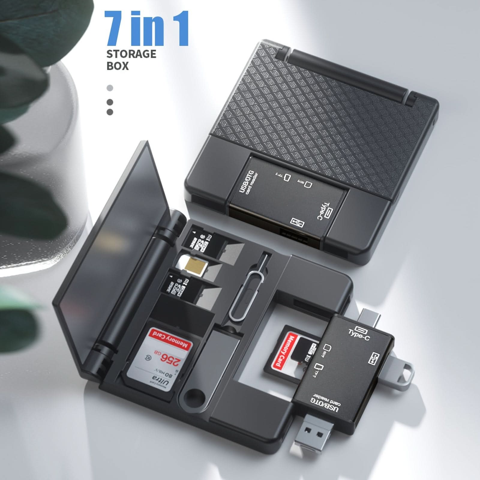 7-in-1 OTG Card Reader for Smart Devices