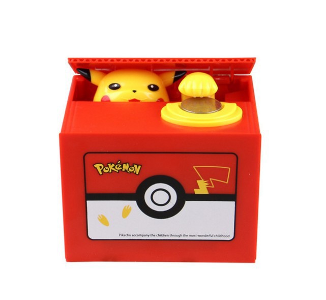 Cartoon Stealing Coin Cat Piggy Bank – Electric Money-Bank for Kids
