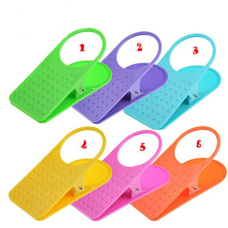 Creative Desk Cup Holder Clip - Plastic Water & Tea Cup Holder (Set of 2 pcs.)