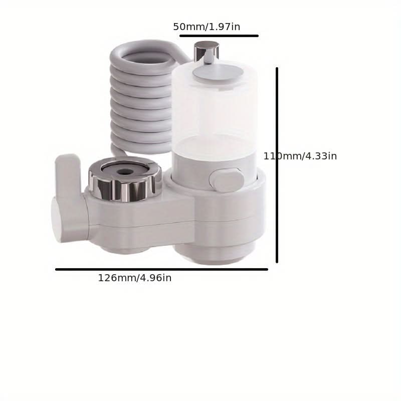 Dual-Function Pet Faucet Foamer Dispenser