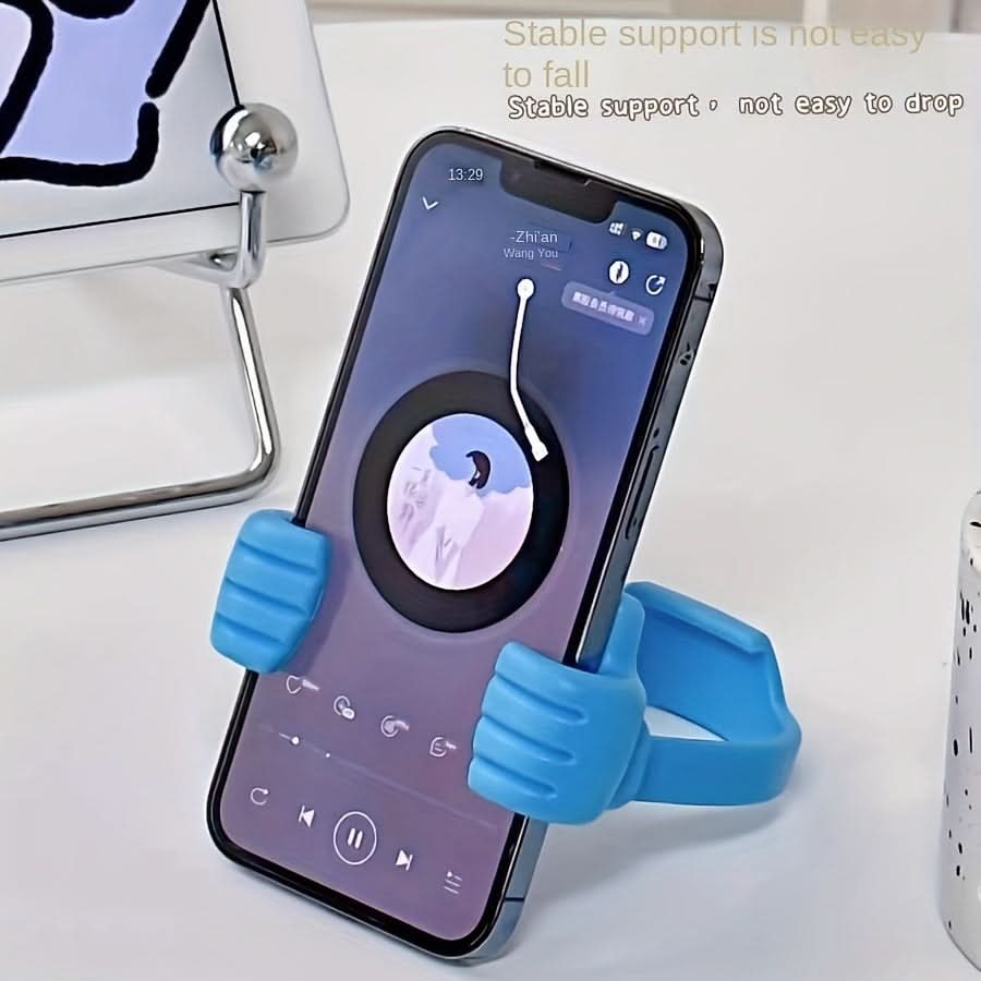 Thumb Grip Mobile Phone Holder – Adjustable & Portable for All Smartphones