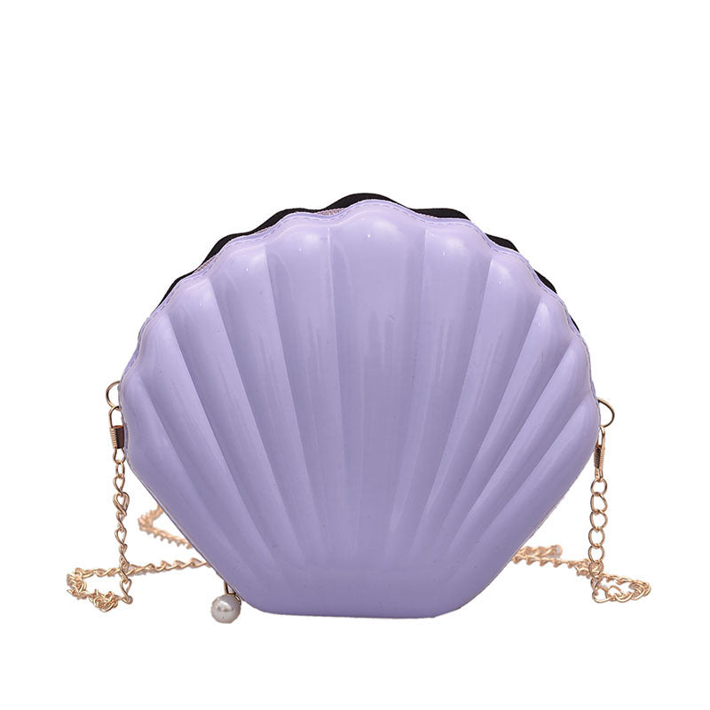 Shell Crossbody Bag for Women – Small Evening Shoulder Purse for Parties & Banquets