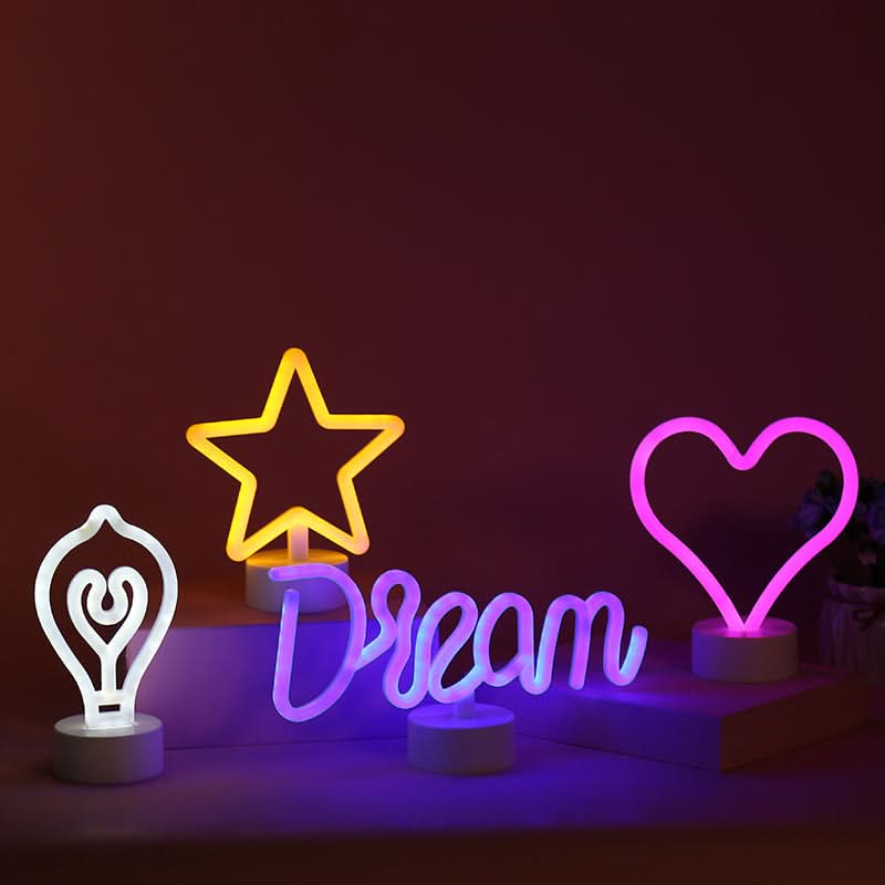 Neon LED Night Light Decor