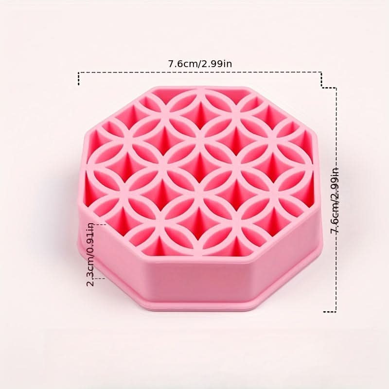 Silicone Makeup Organizer Set - Detachable Drying & Storage Rack