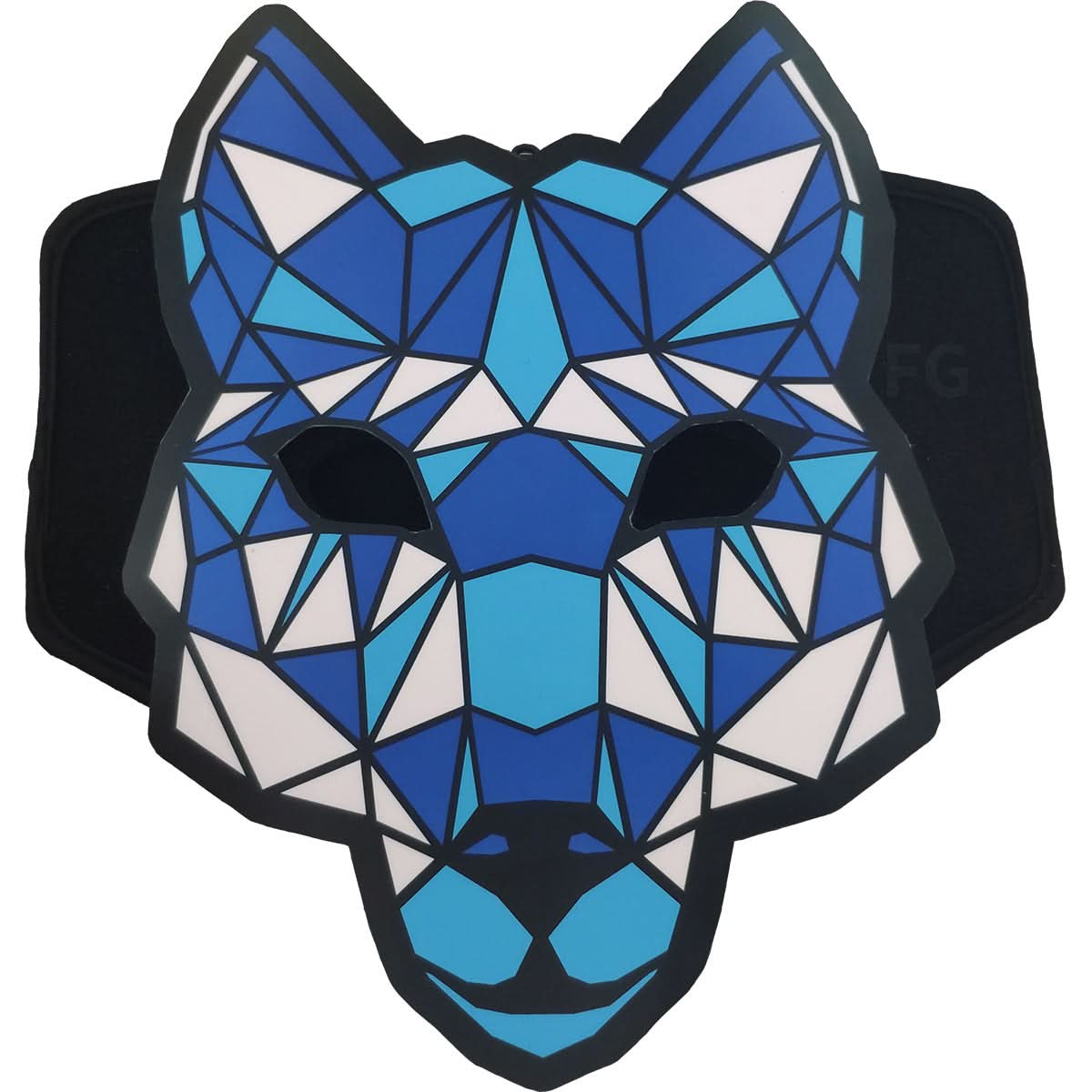 Wolf Pattern Voice-Activated LED Mask
