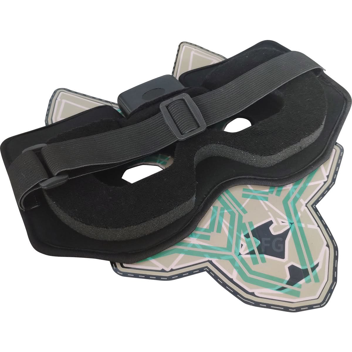 Wolf Pattern Voice-Activated LED Mask