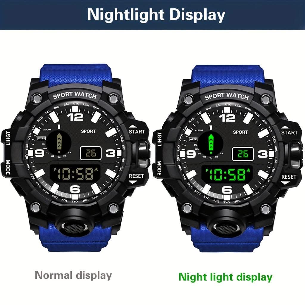 Trendy Luminous Electronic Watch for Students