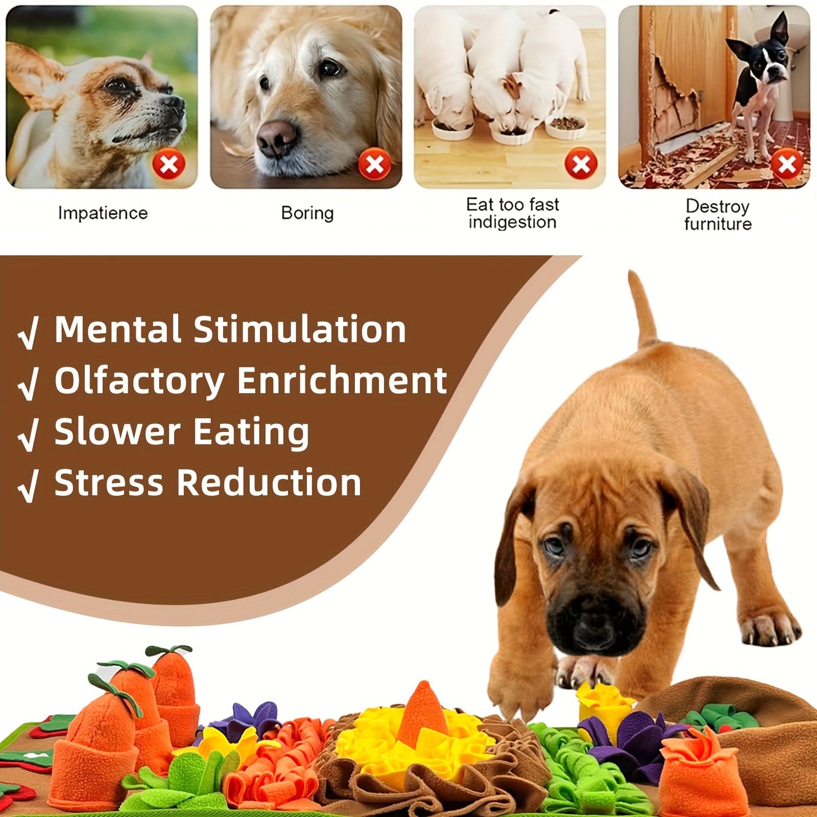 Snuffle Buddy Dog Nosework Mat
