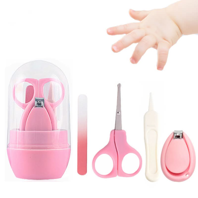 Baby Nail Care Set – Safe & Gentle Clippers, Scissors & File for Newborns & Toddlers