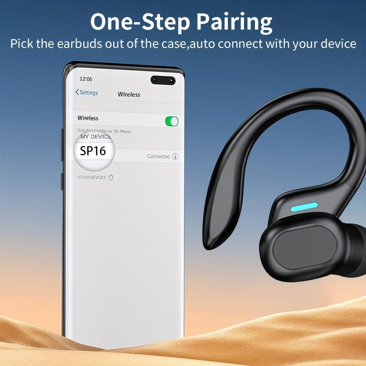 True Wireless Earbuds with Mic