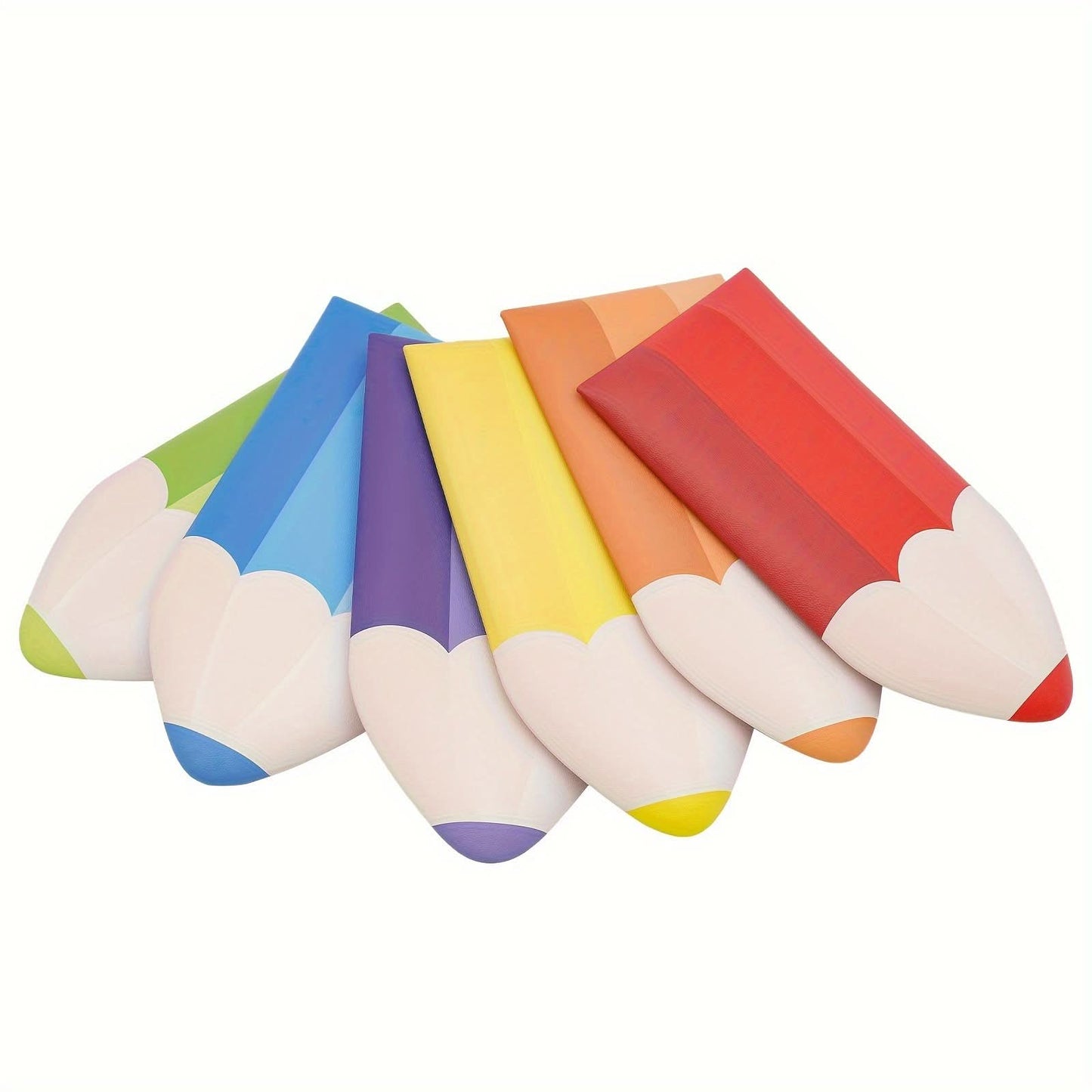 6-Piece 3D Pencil-Shaped Wall Padding
