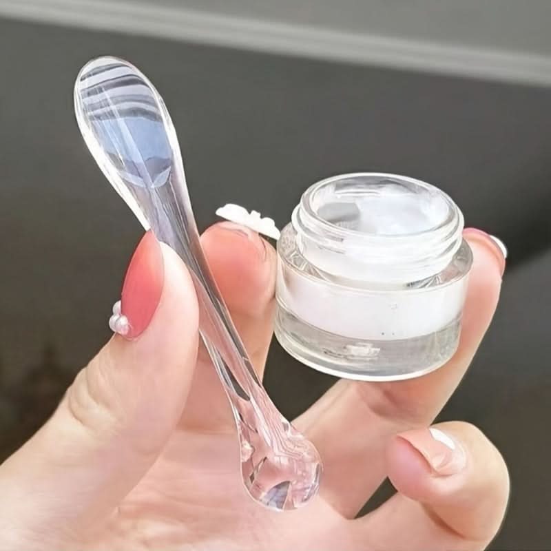 2pcs Cosmetics Scraper & Stirring Spoon Set