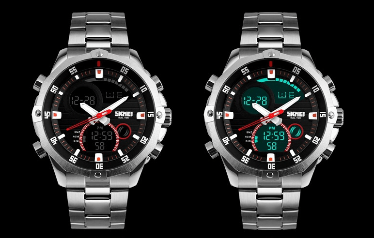 Skmei Analog Digital Steel Watch For Men 1146 Original