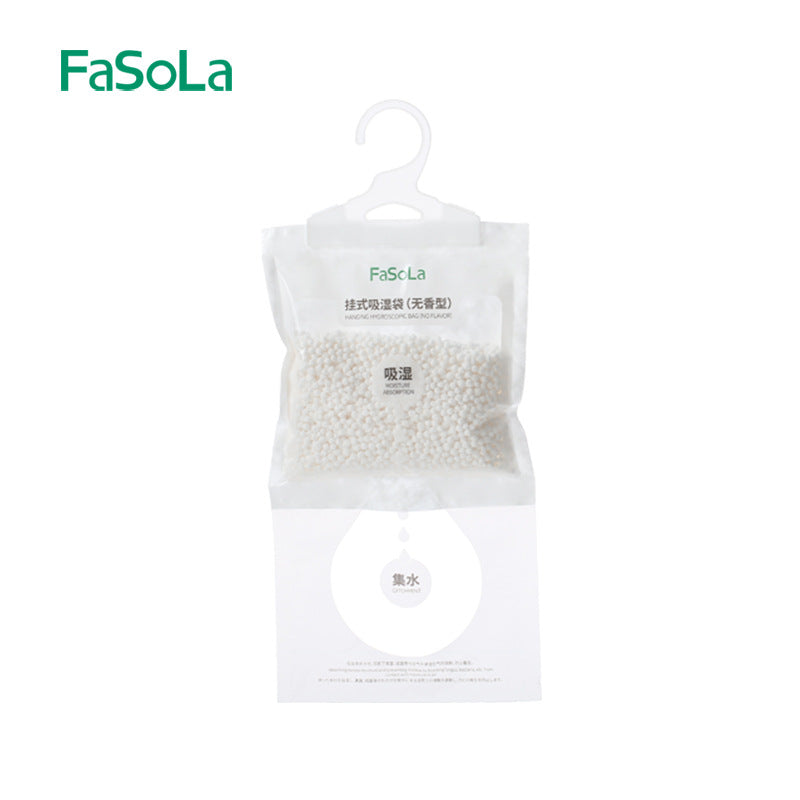 Fasola Hangable Dehumidifier Bags – Moisture-Proof, Anti-Mold Wardrobe & Closet Moisture Absorber