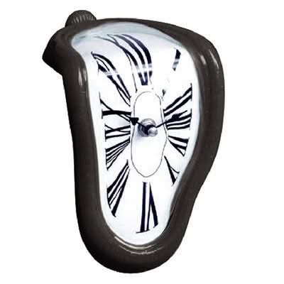 Retro Twisted Electronic Clock