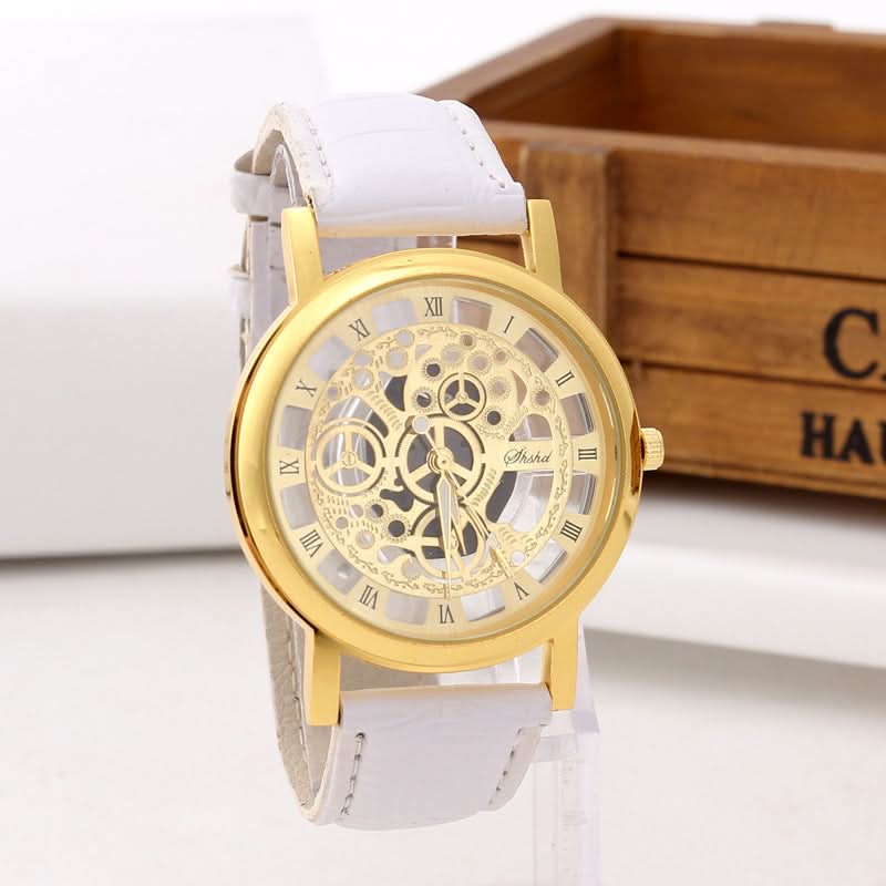 Men’s Fashion Quartz Watch, Hollow Design