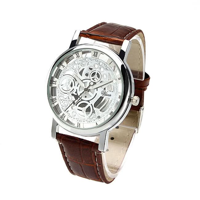 Men’s Fashion Quartz Watch, Hollow Design