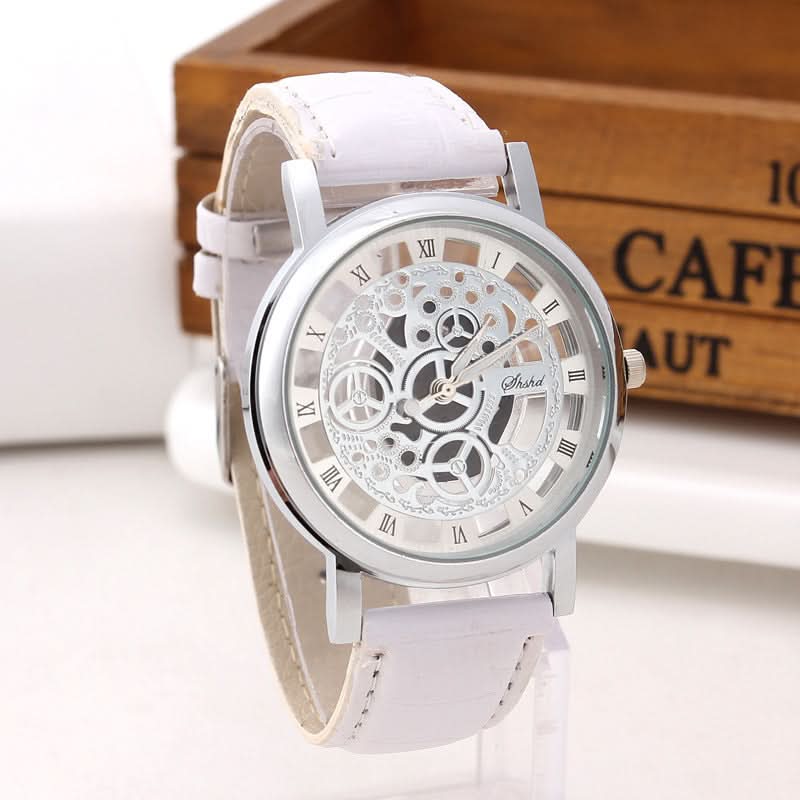 Men’s Fashion Quartz Watch, Hollow Design