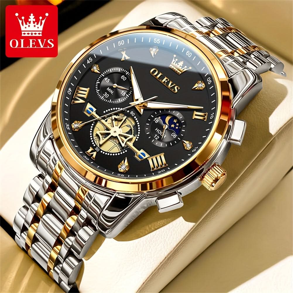 Men's Square Fashion Watch for Everyday Wear