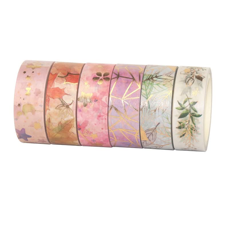 Floral Paper Tape for DIY Notebooks & Albums