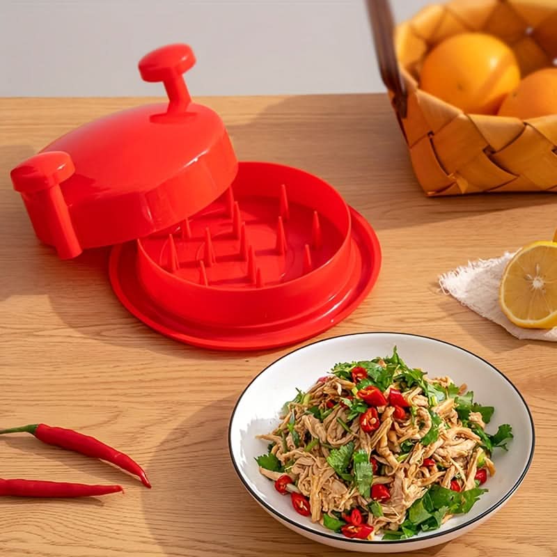 Easy-to-Use Meat Shredder – Chicken & Beef Shredding Tool with Handle & Non-Slip Base