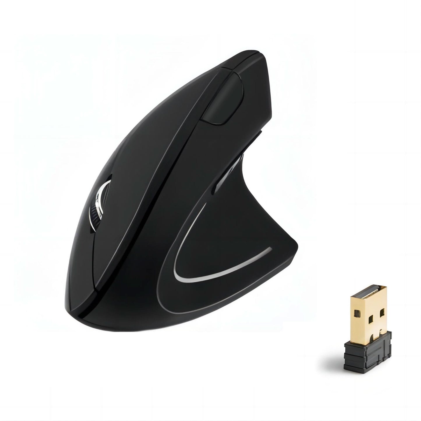 Wireless Rechargeable Optical Mouse – 2.4GHz USB Wireless Computer Mouse