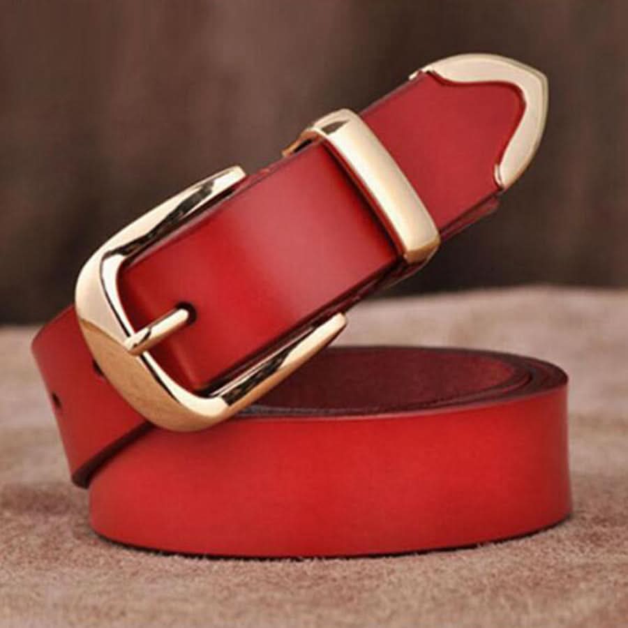 Women's PU Fashion Belt - Pin Buckle