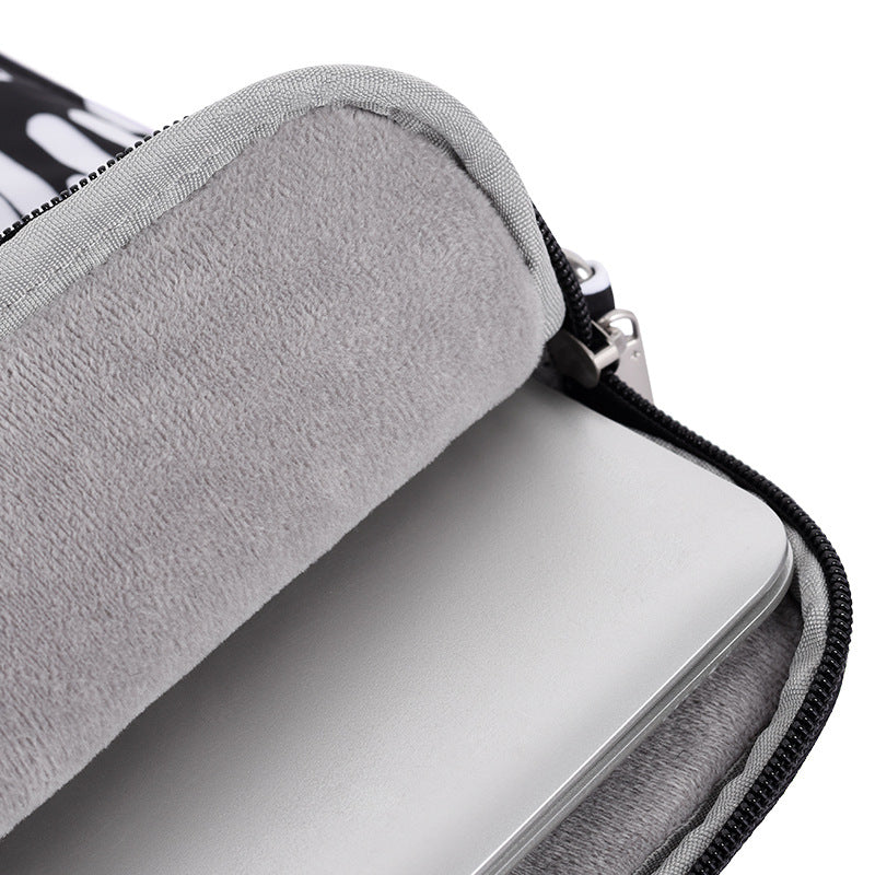Diamond Print Waterproof Laptop Sleeve – Fits 13" to 15" – Shock-Resistant