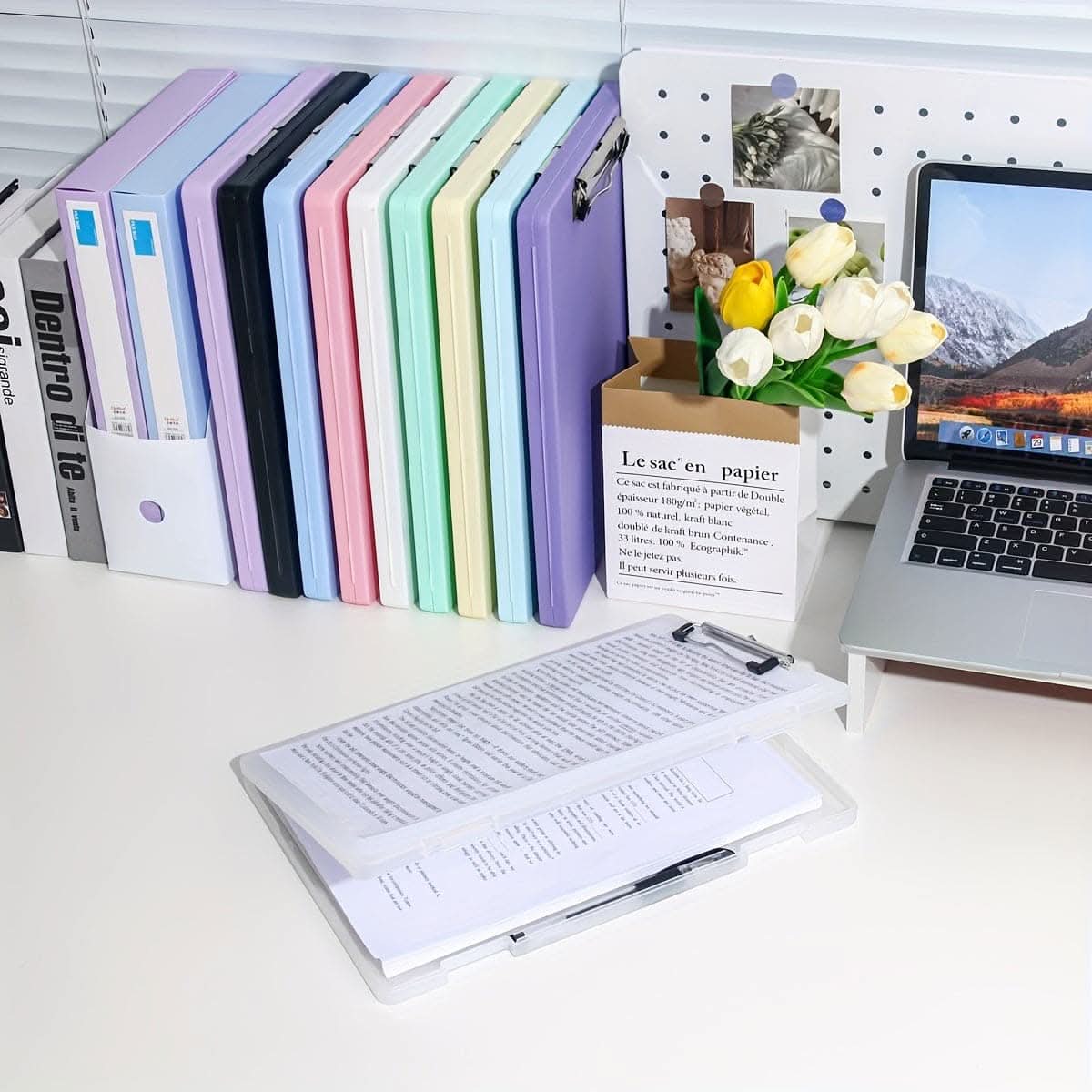 Large Capacity A4 File Storage Box