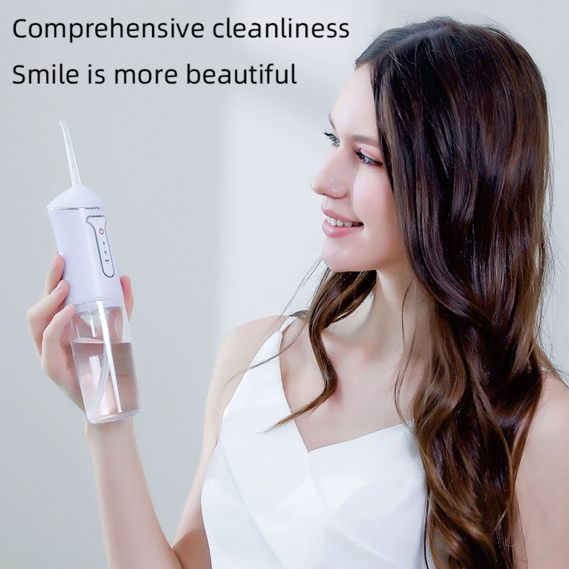 Cordless 4-in-1 Water Flosser – USB Rechargeable