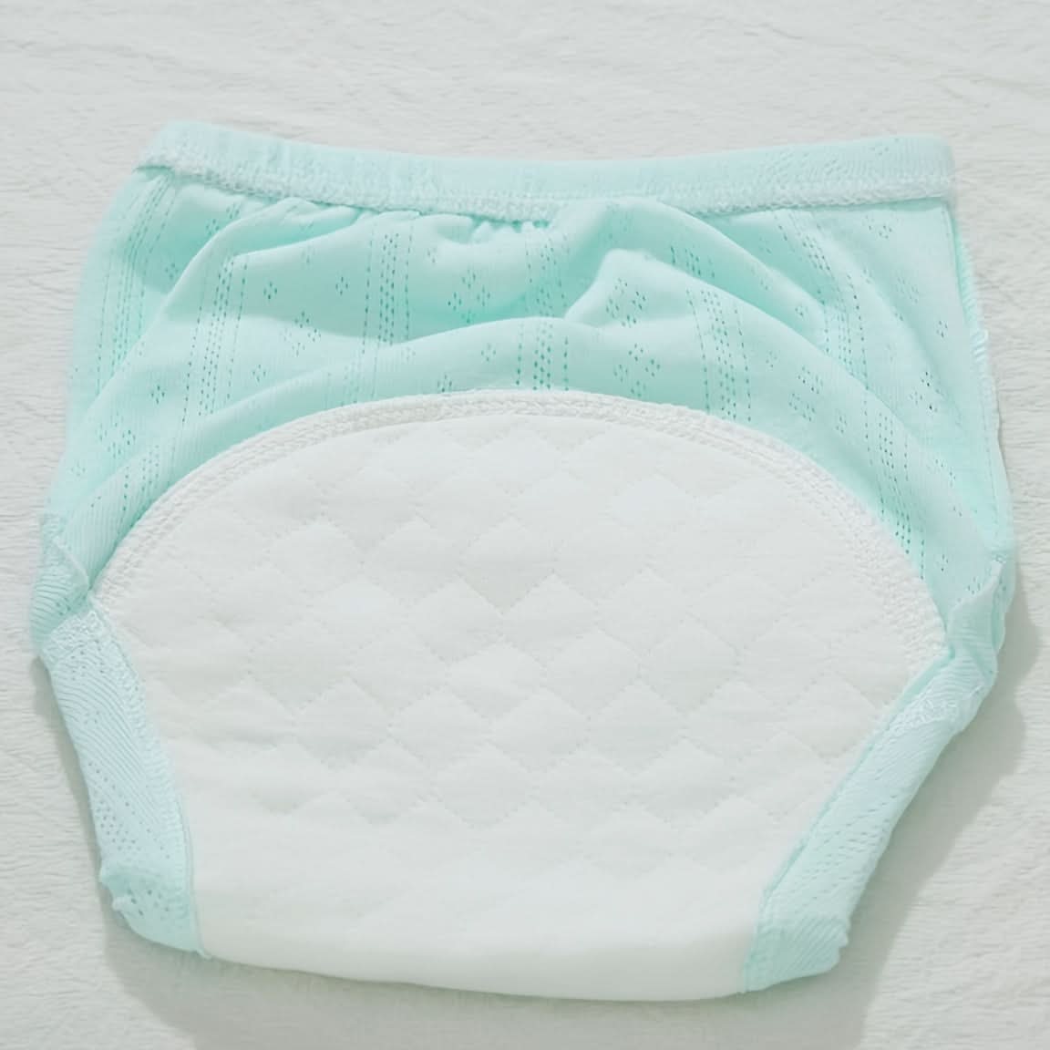 6-Pack Cotton Baby Training Pants, Washable Inserts