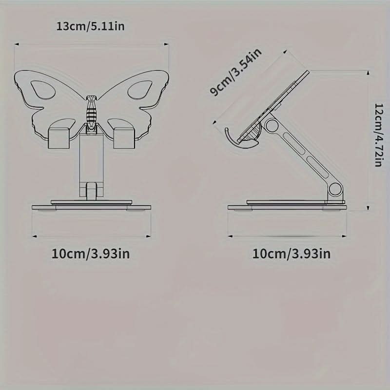 Aluminum Alloy Foldable Phone Stand, Adjustable