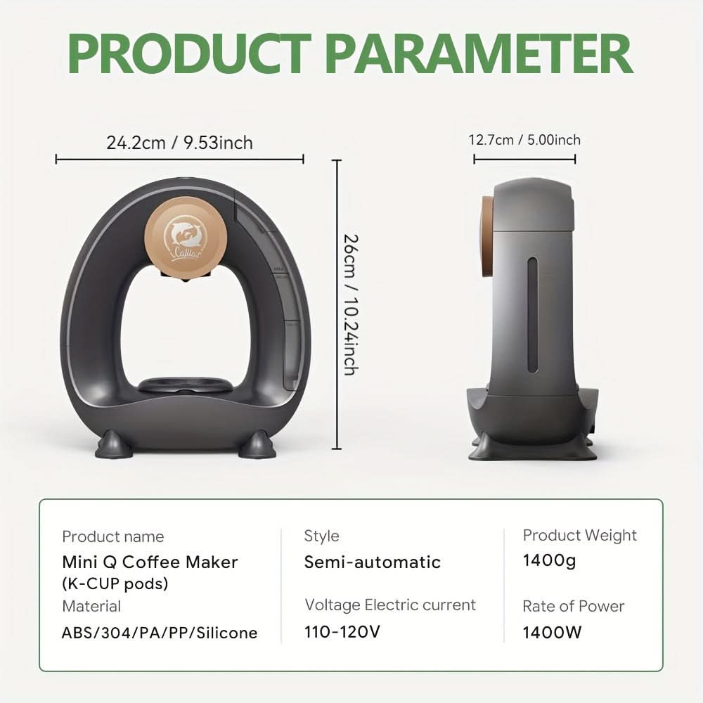 Compact Single Serve Travel Coffee Maker