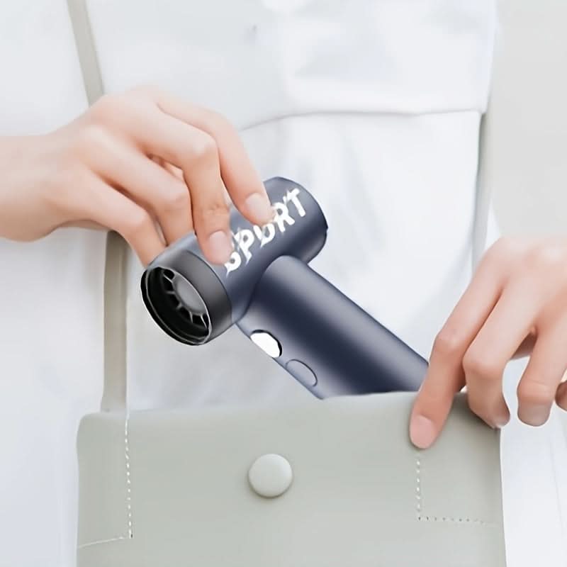 Compact USB-Powered Hair Dryer – Lightweight Temperature Control & Central Nozzle