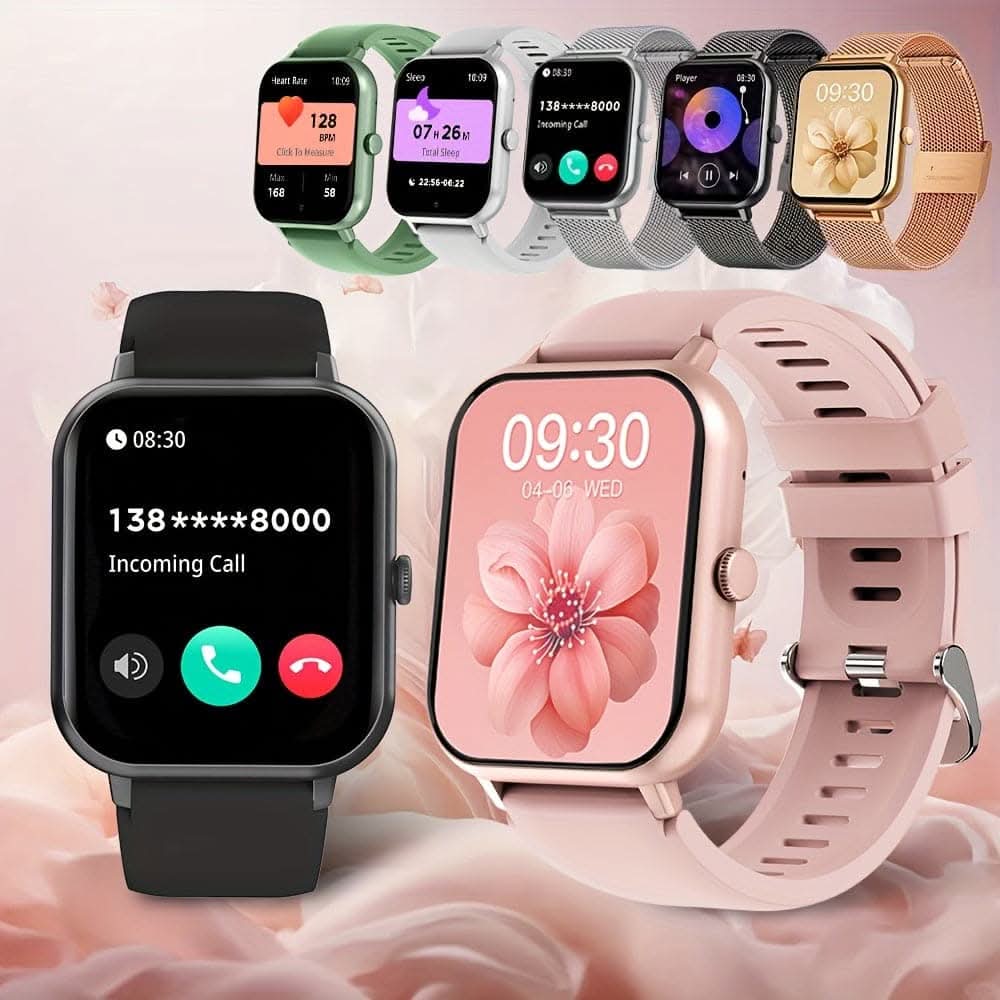 Smartwatch with 1.83" Full Touch Screen – Text, Call, and 100+ Sports Modes
