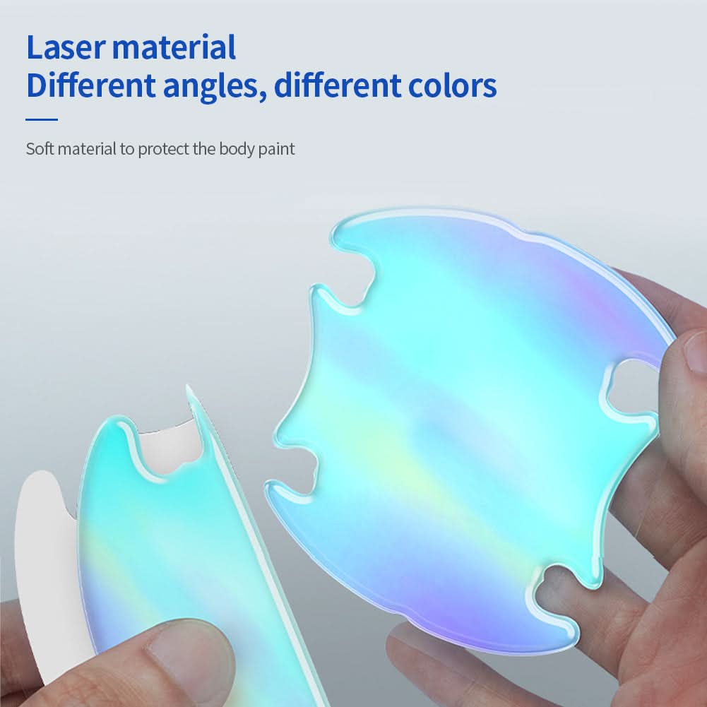 Luminous Car Door Handle & Mirror Protective Stickers