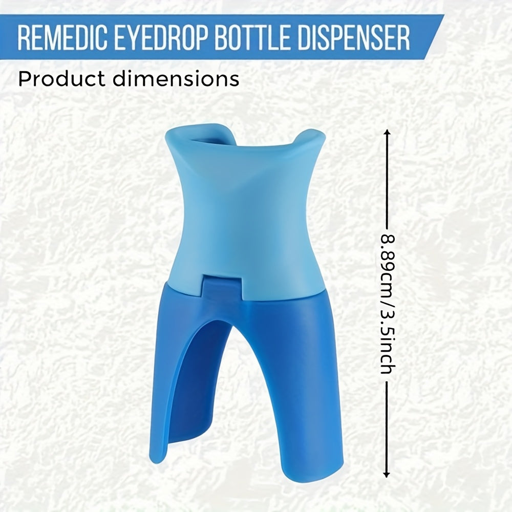 Portable Hypoallergenic Eye Drop Applicator – Reusable, Travel-Friendly Design for All Ages