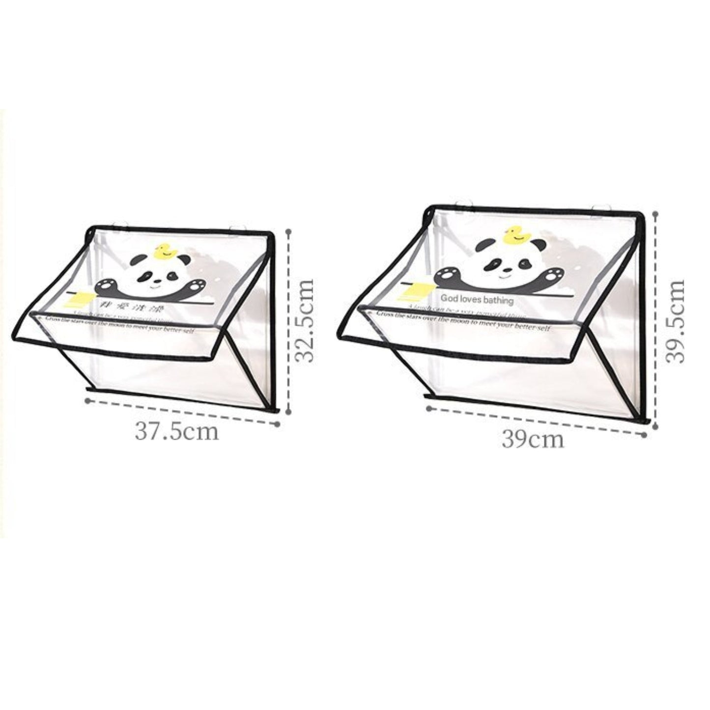 Waterproof Hanging Storage Bag for Bathroom & Dorm – Wall-Mounted Clothes Organizer