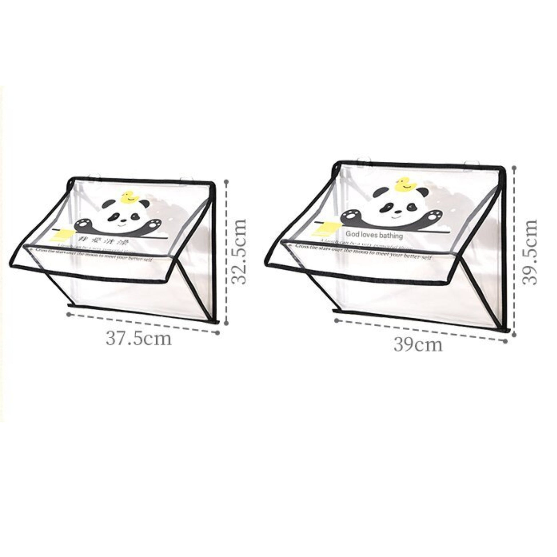 Waterproof Hanging Storage Bag for Bathroom & Dorm – Wall-Mounted Clothes Organizer