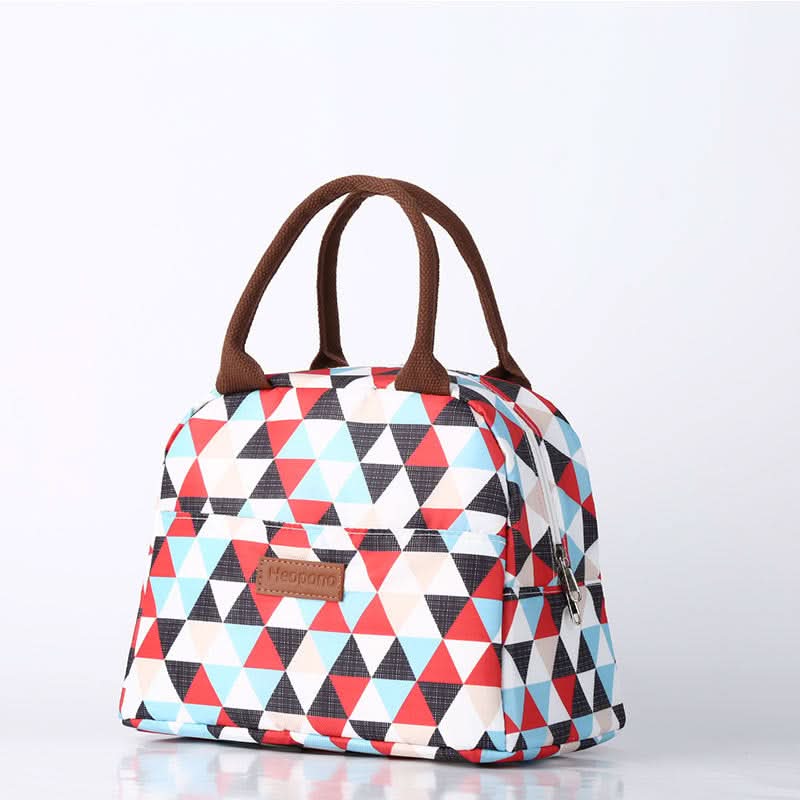 Printed Insulated Lunch Bag – Oxford Cloth Tote Bag