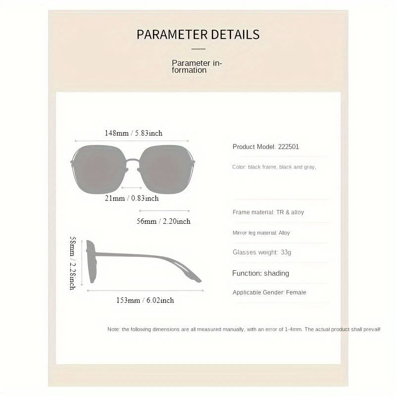 Women's Fashion Glasses – Luxury Anti-Glare Summer Shades