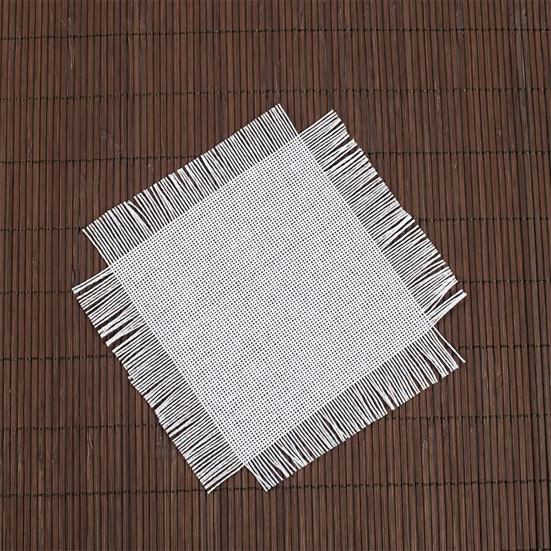 Retro Linen Gourmet Coasters (Set of 2)