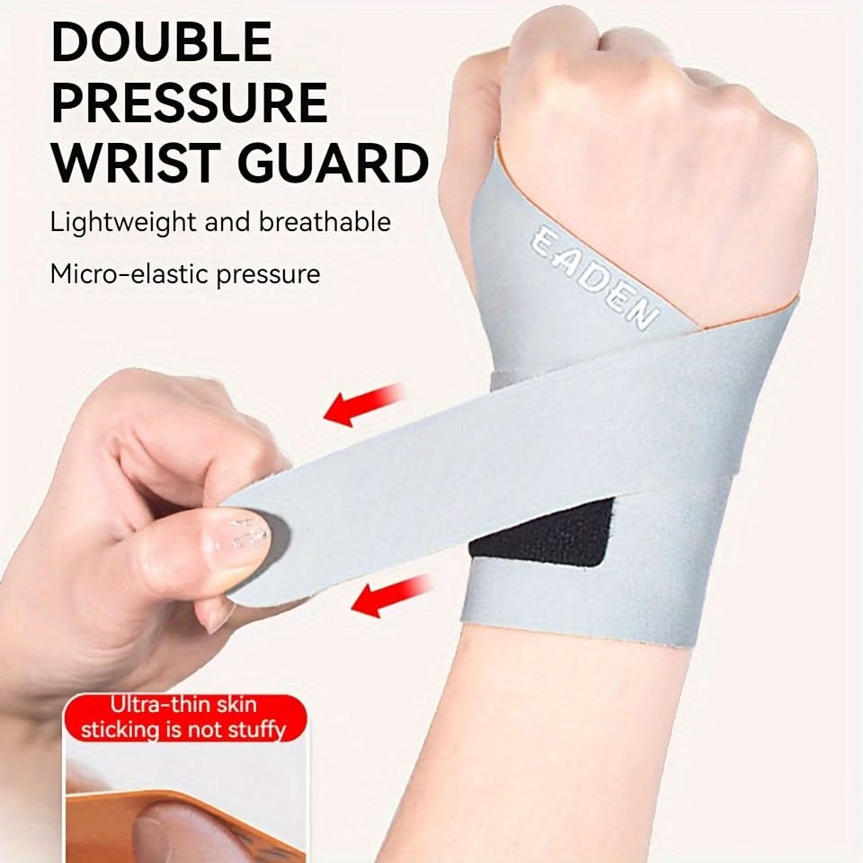 Adjustable Wrist Support Brace – Breathable Compression Wrap for Sports