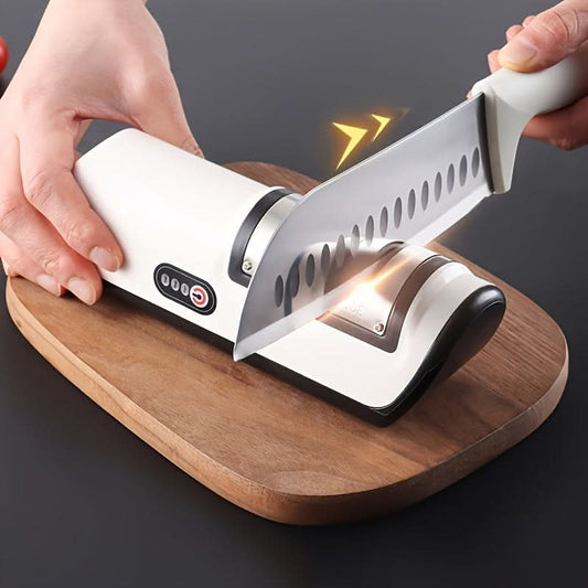 Fully Automatic Electric Knife Sharpener – Fast & Efficient Kitchen Gadget