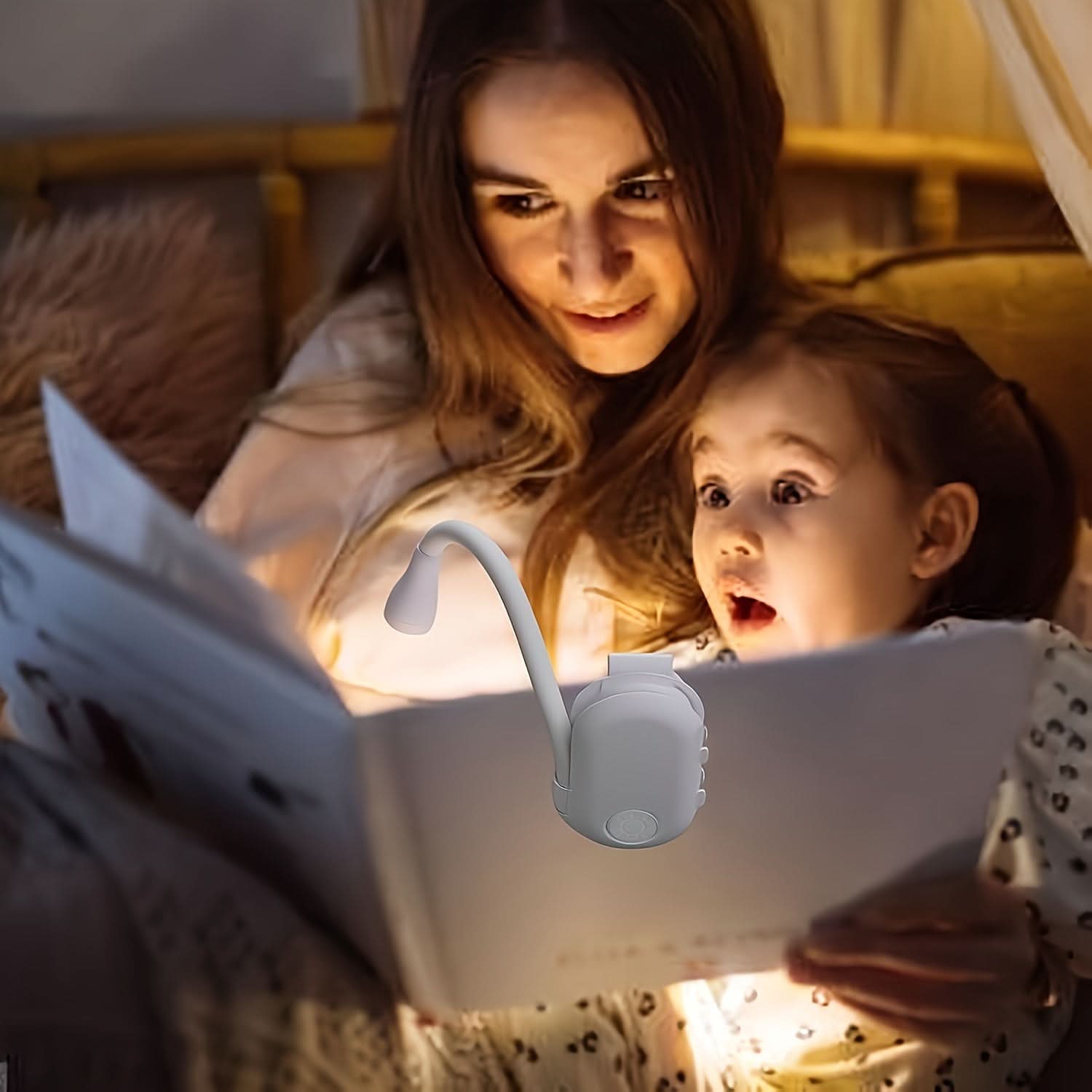 Portable Clip-On LED Reading Light