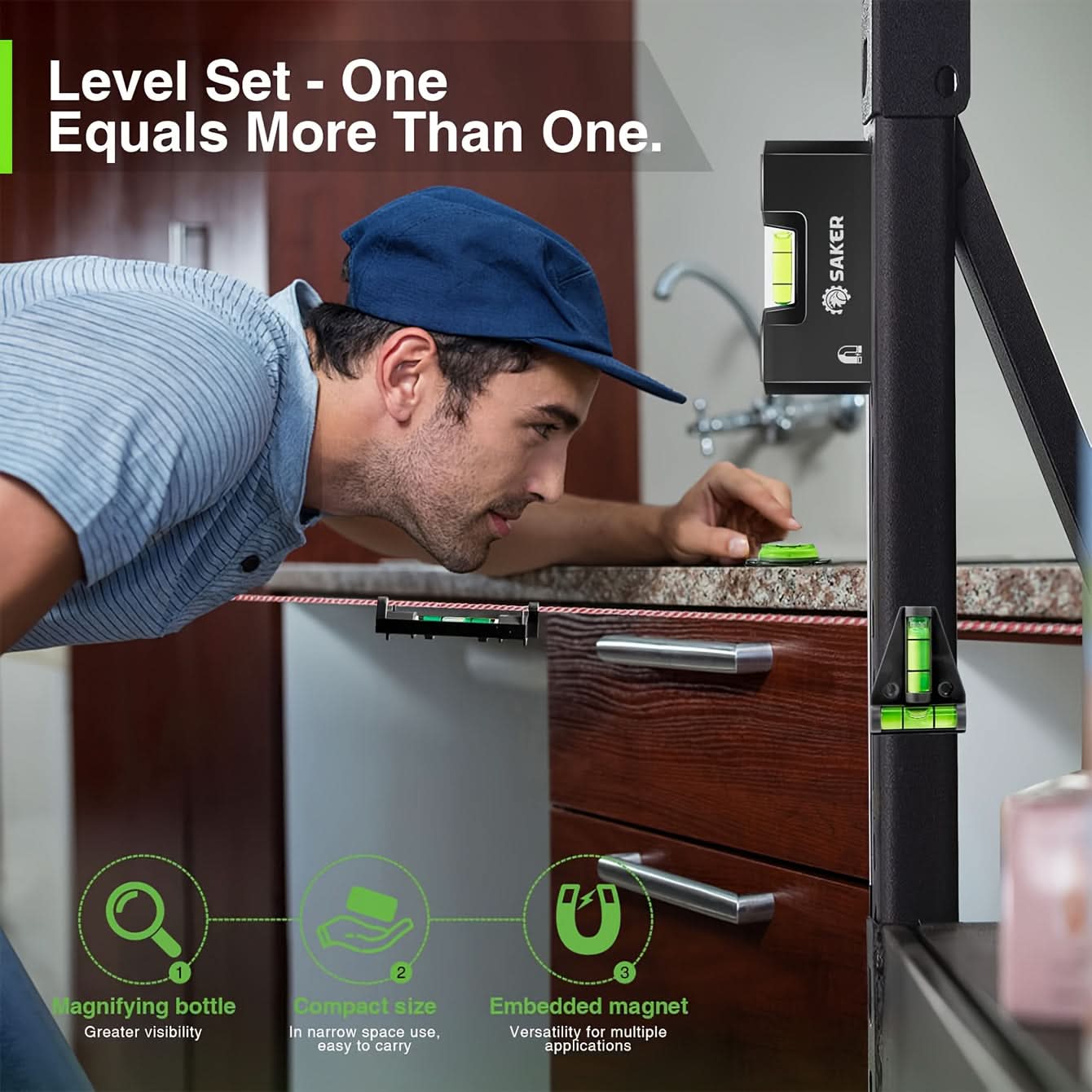 Precision Aluminum Magnetic Level for Easy Measuring