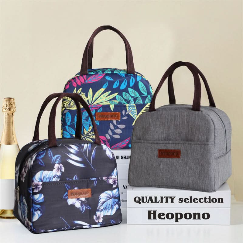 Printed Insulated Lunch Bag – Oxford Cloth Tote Bag